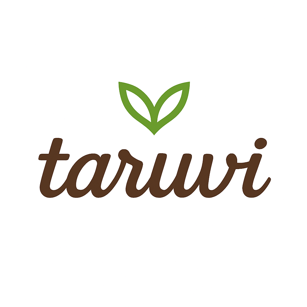 Taruvi Eco Products logo - sustainable eco-friendly toys